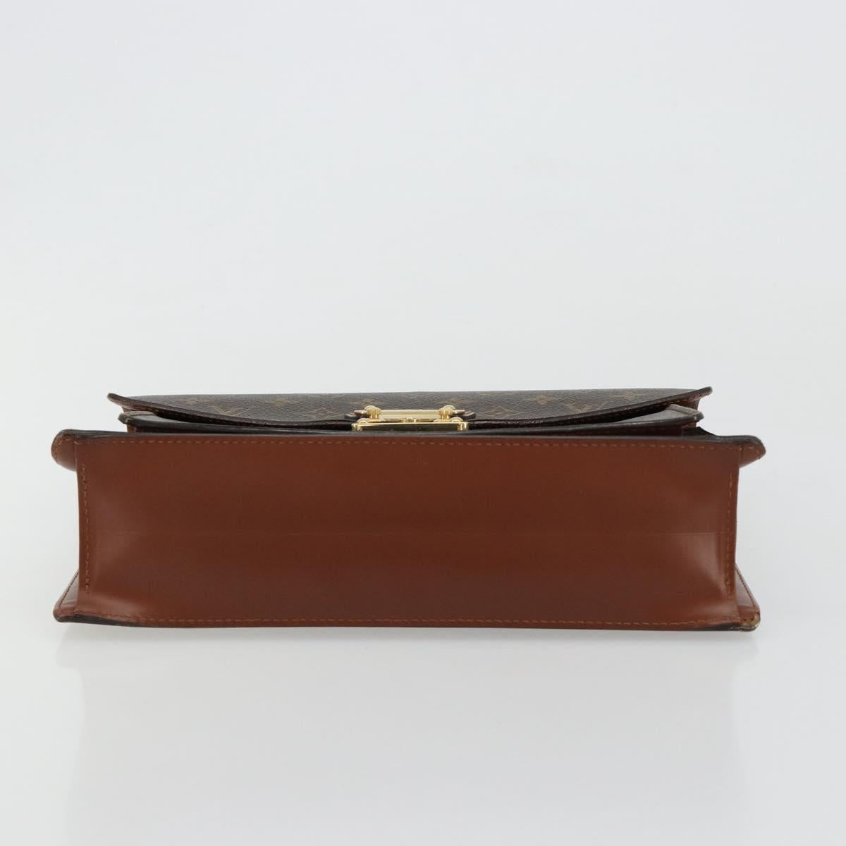 LOUIS VUITTON Monogram Monceau 28 Hand Bag M51185 LV Auth 165289