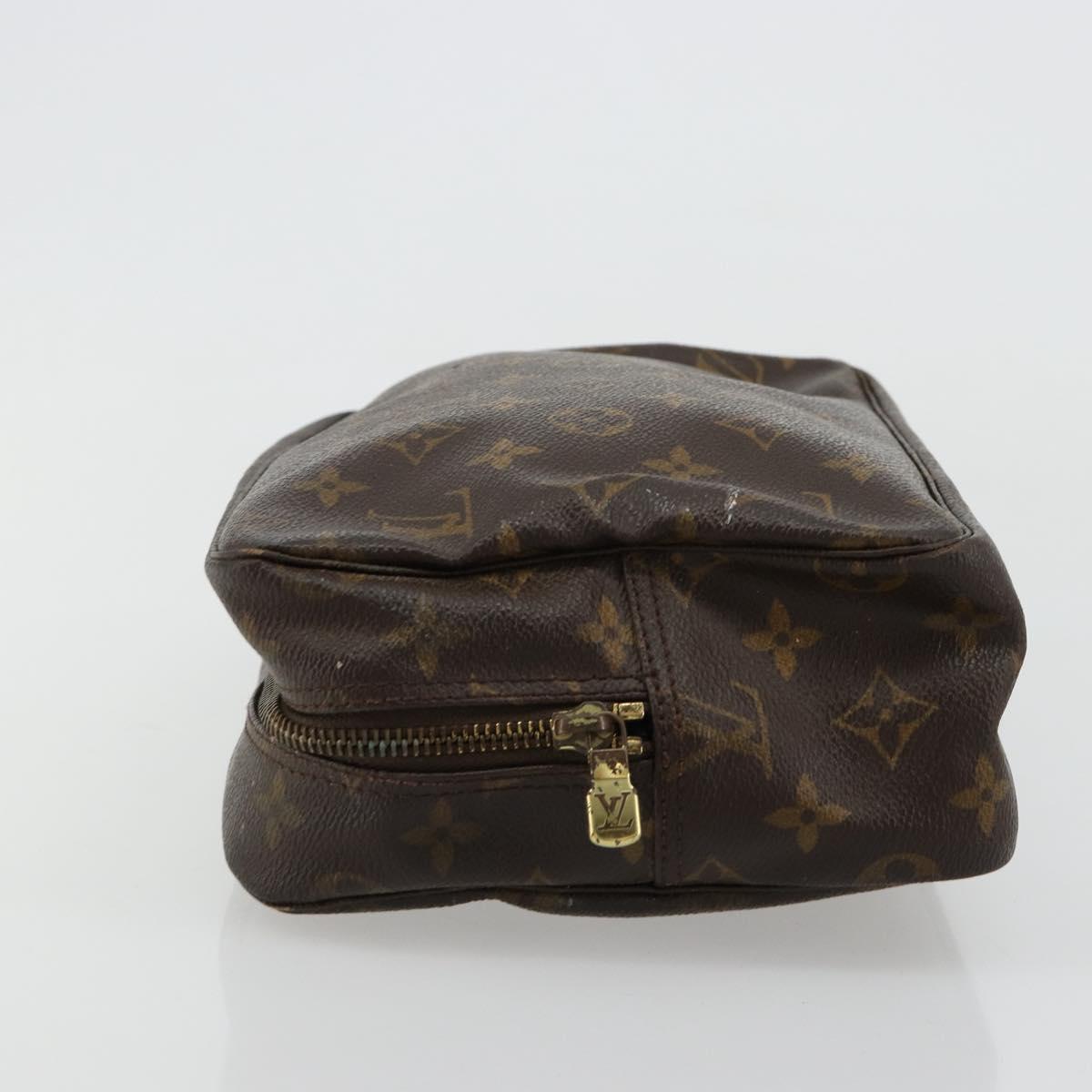 LOUIS VUITTON Monogram Trousse Toilette 28 Clutch Bag M47522 LV Auth 165290
