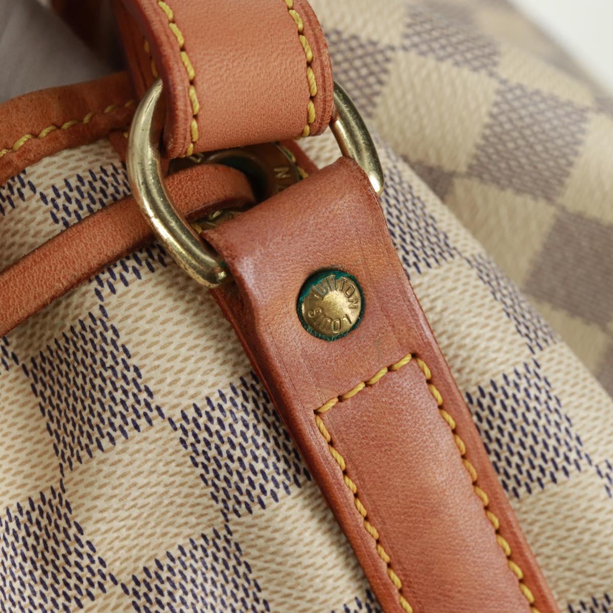 LOUIS VUITTON Damier Azur Noe Shoulder Bag N42222 LV Auth 165357V