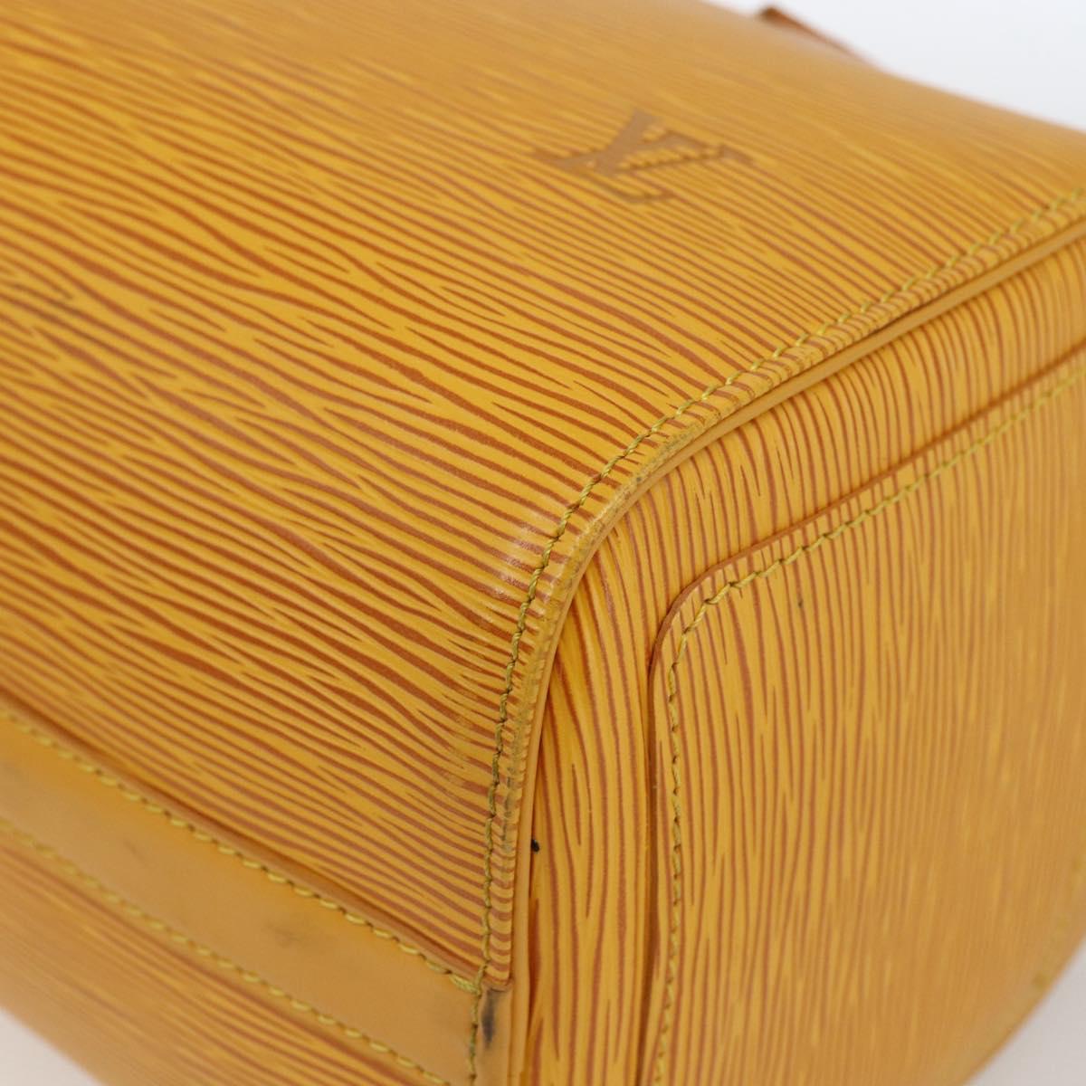 LOUIS VUITTON Epi Speedy 25 Hand Bag Tassili Yellow M43019 LV Auth 165363V