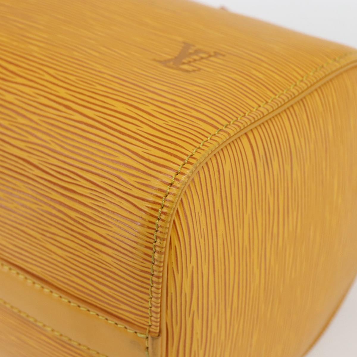 LOUIS VUITTON Epi Speedy 25 Hand Bag Tassili Yellow M43019 LV Auth 165363V