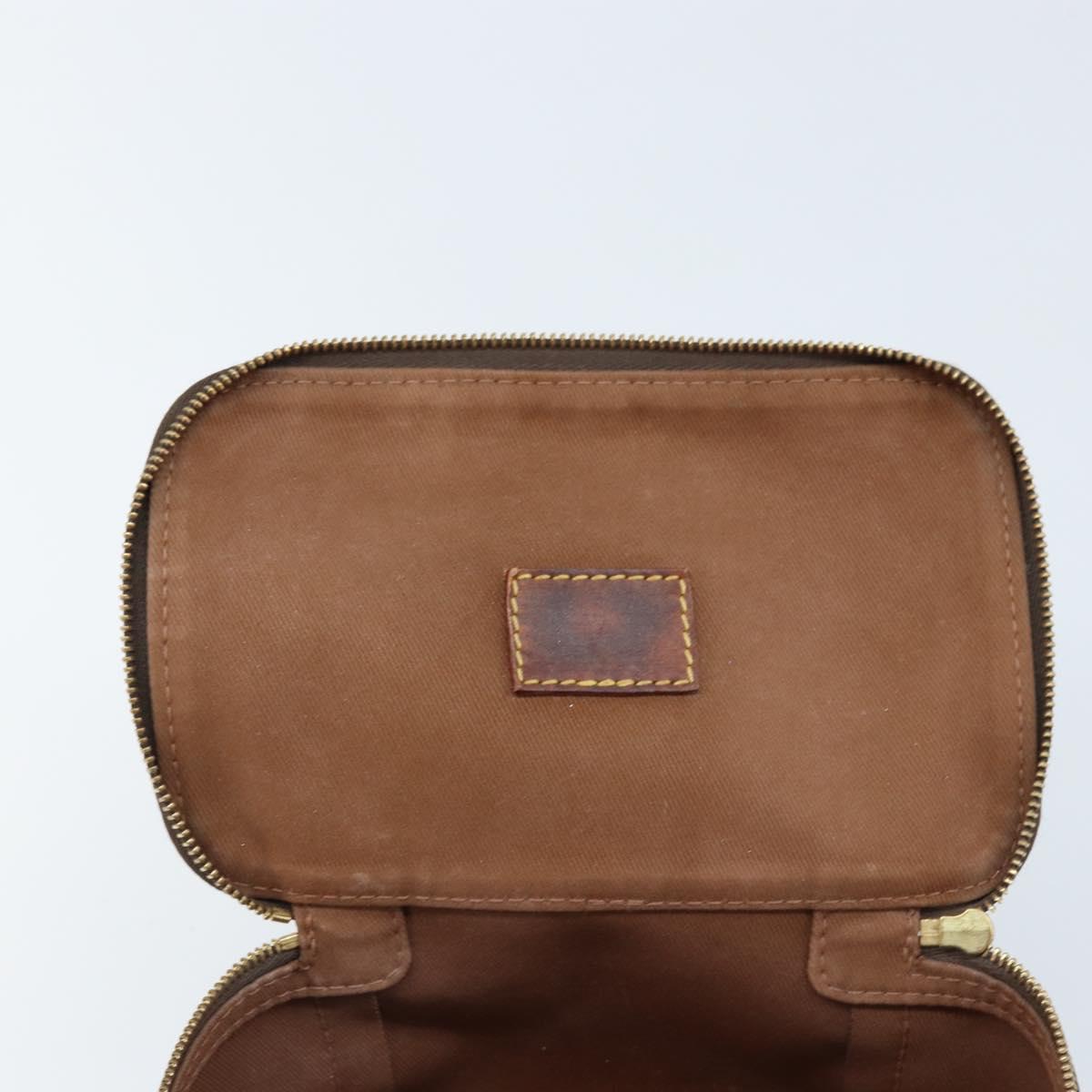 LOUIS VUITTON Monogram Cube De Langemont PM Pouch M43688 LV Auth 165373