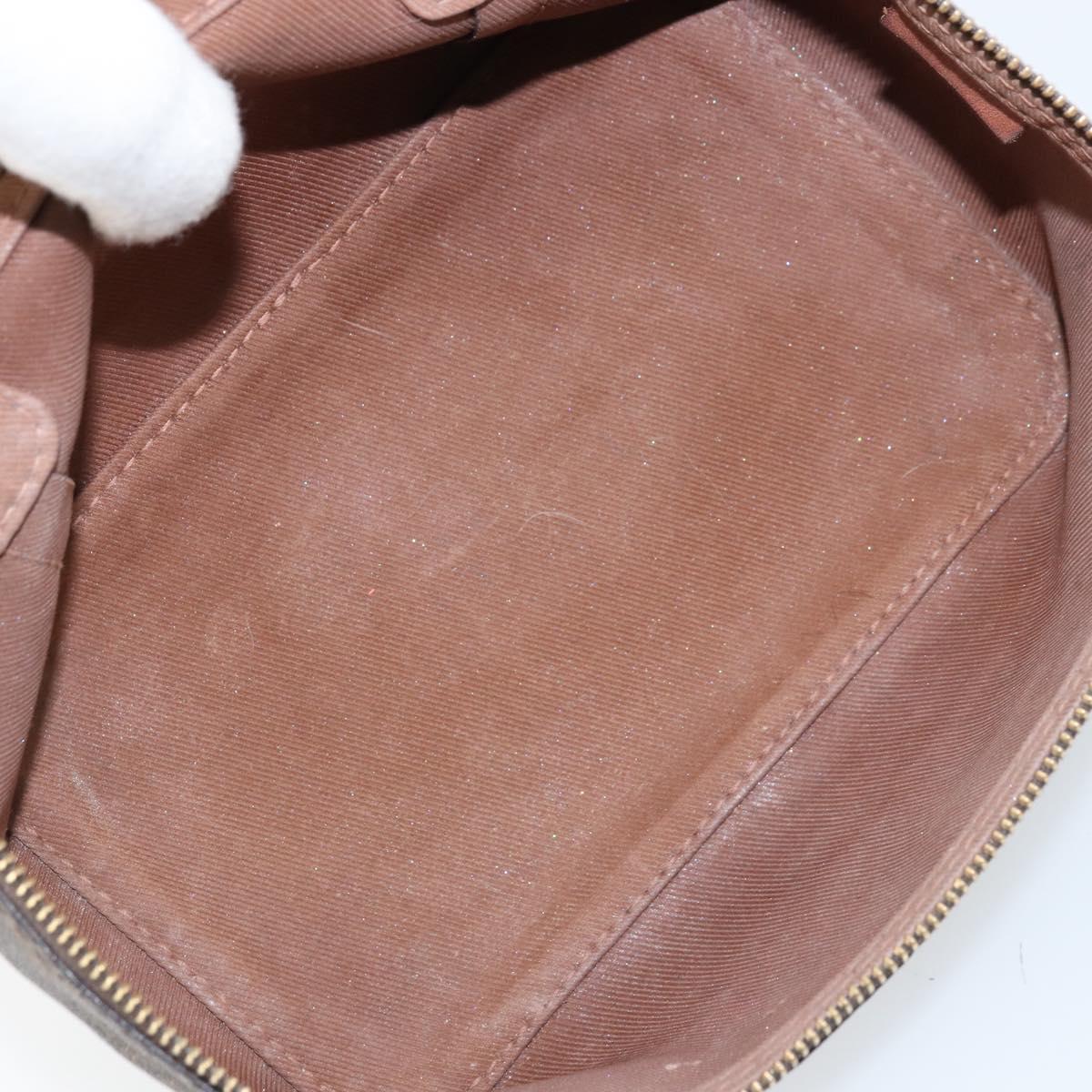 LOUIS VUITTON Monogram Cube De Langemont PM Pouch M43688 LV Auth 165373