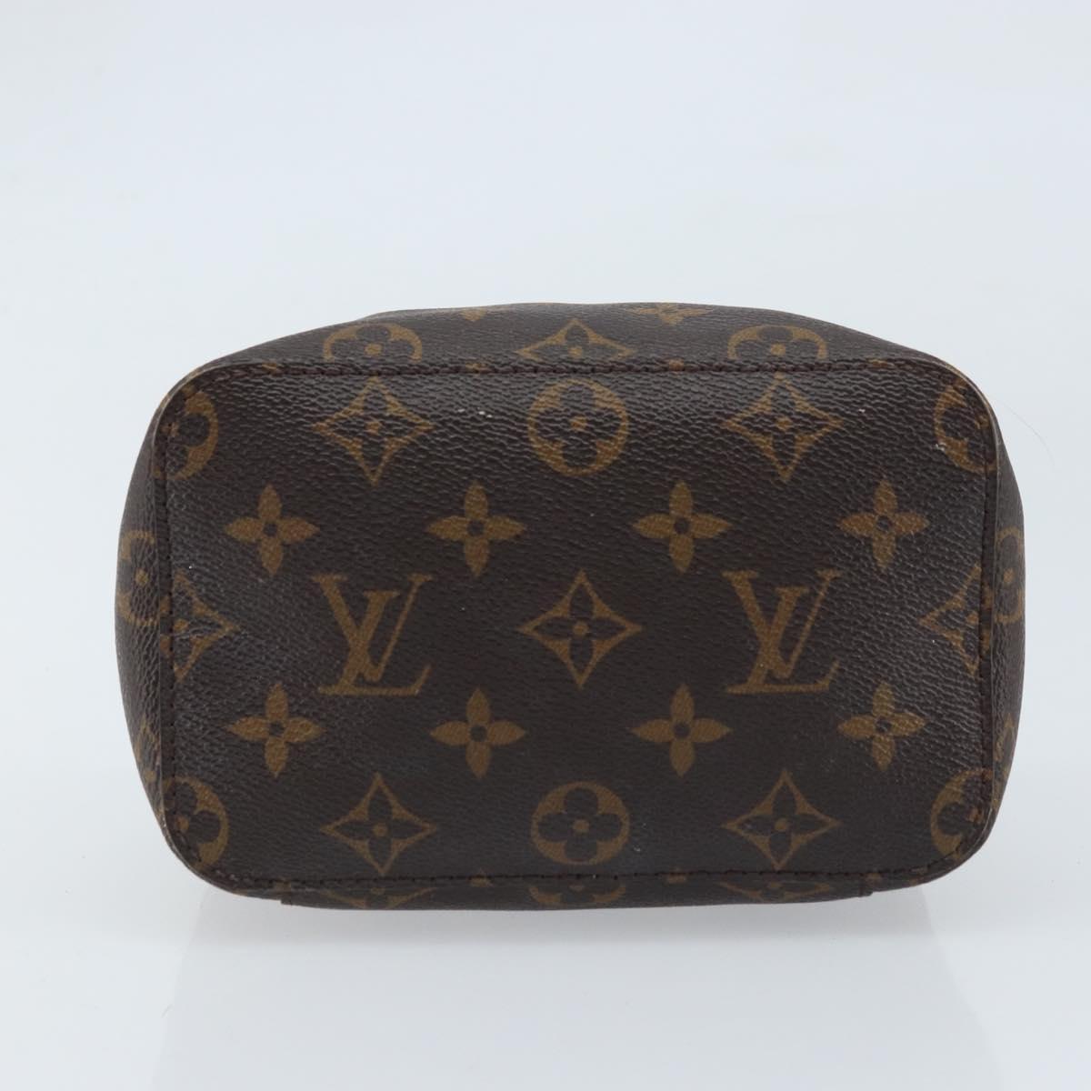 LOUIS VUITTON Monogram Cube De Langemont PM Pouch M43688 LV Auth 165373