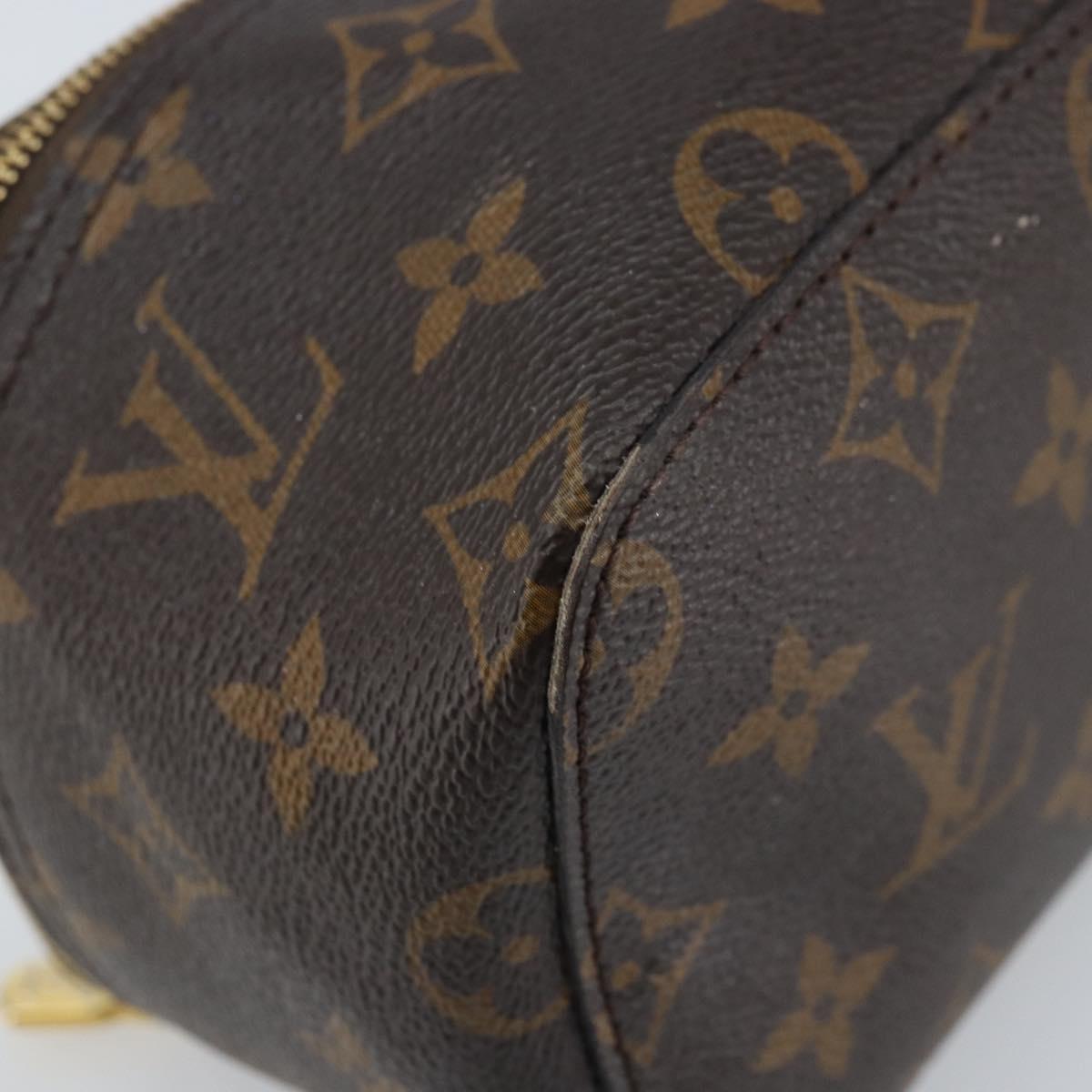 LOUIS VUITTON Monogram Cube De Langemont PM Pouch M43688 LV Auth 165373