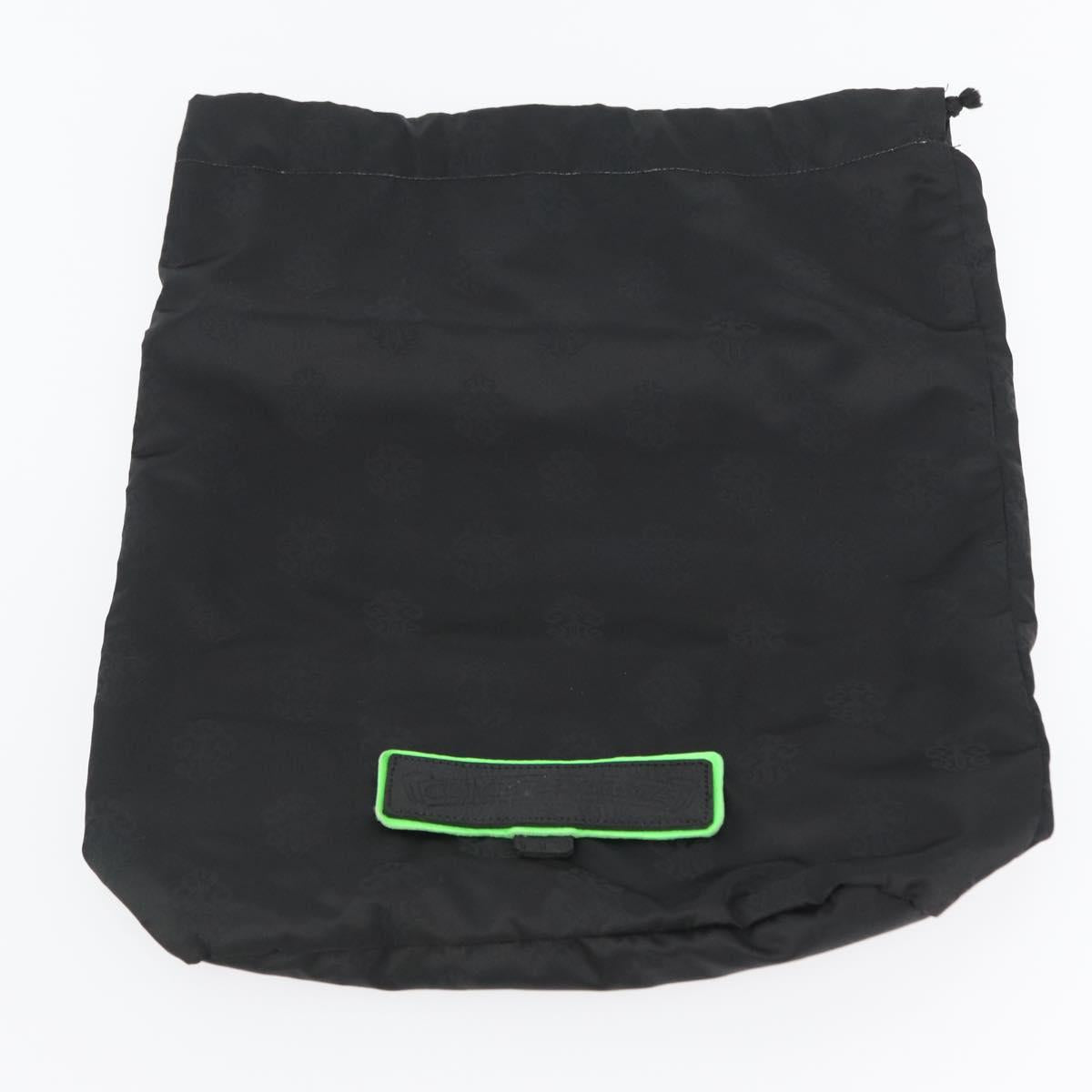 Chrome Hearts Takamini Shoulder Bag Leather Green Silver Auth 165377SM