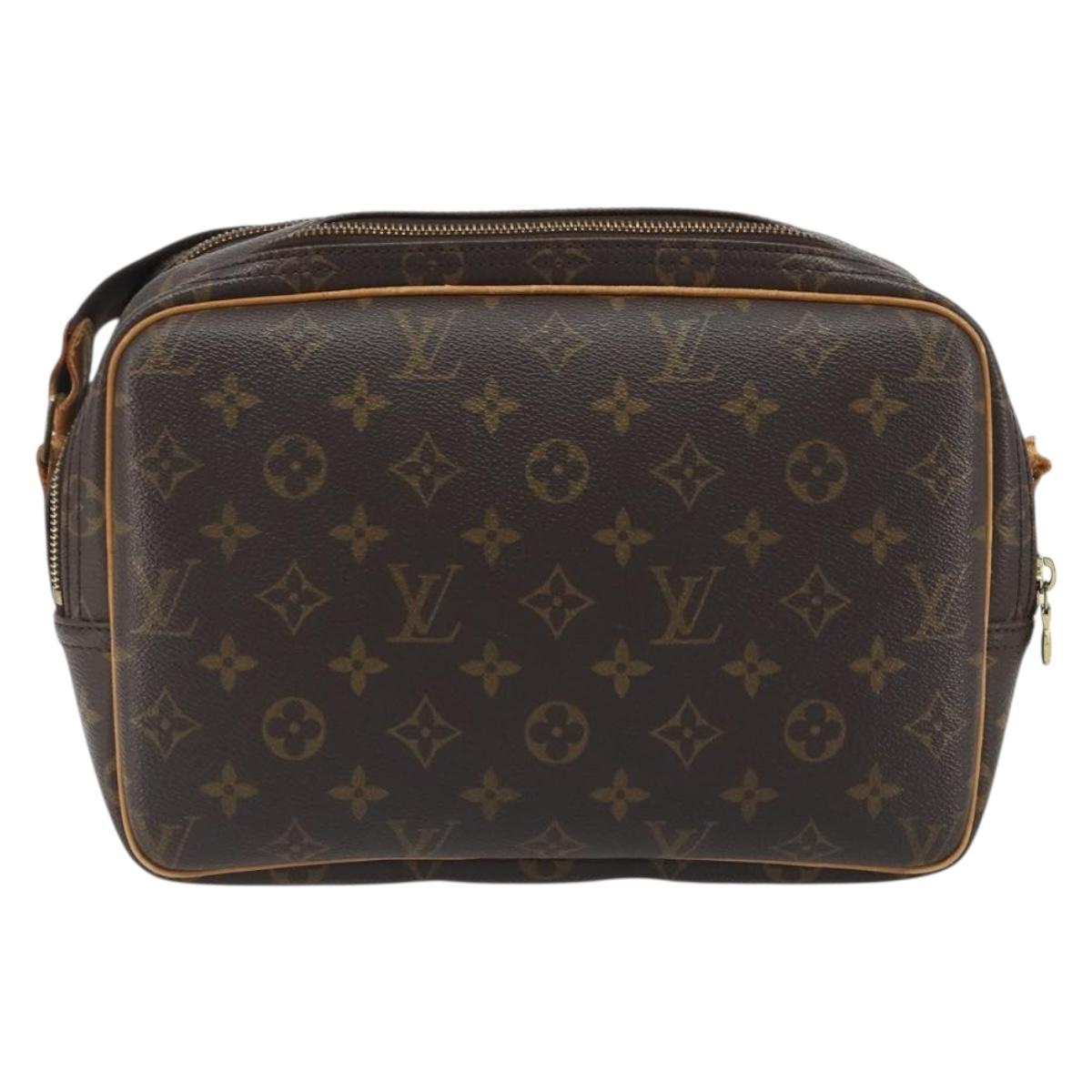 LOUIS VUITTON Monogram Reporter PM Shoulder Bag M45254 LV Auth 165394