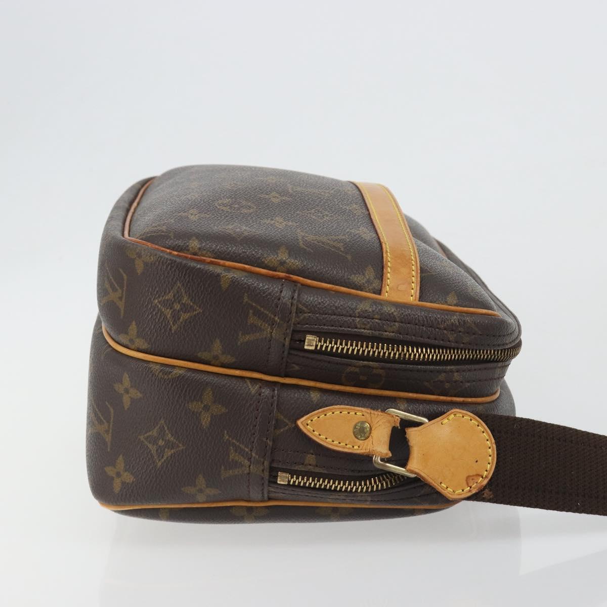 LOUIS VUITTON Monogram Reporter PM Shoulder Bag M45254 LV Auth 165394