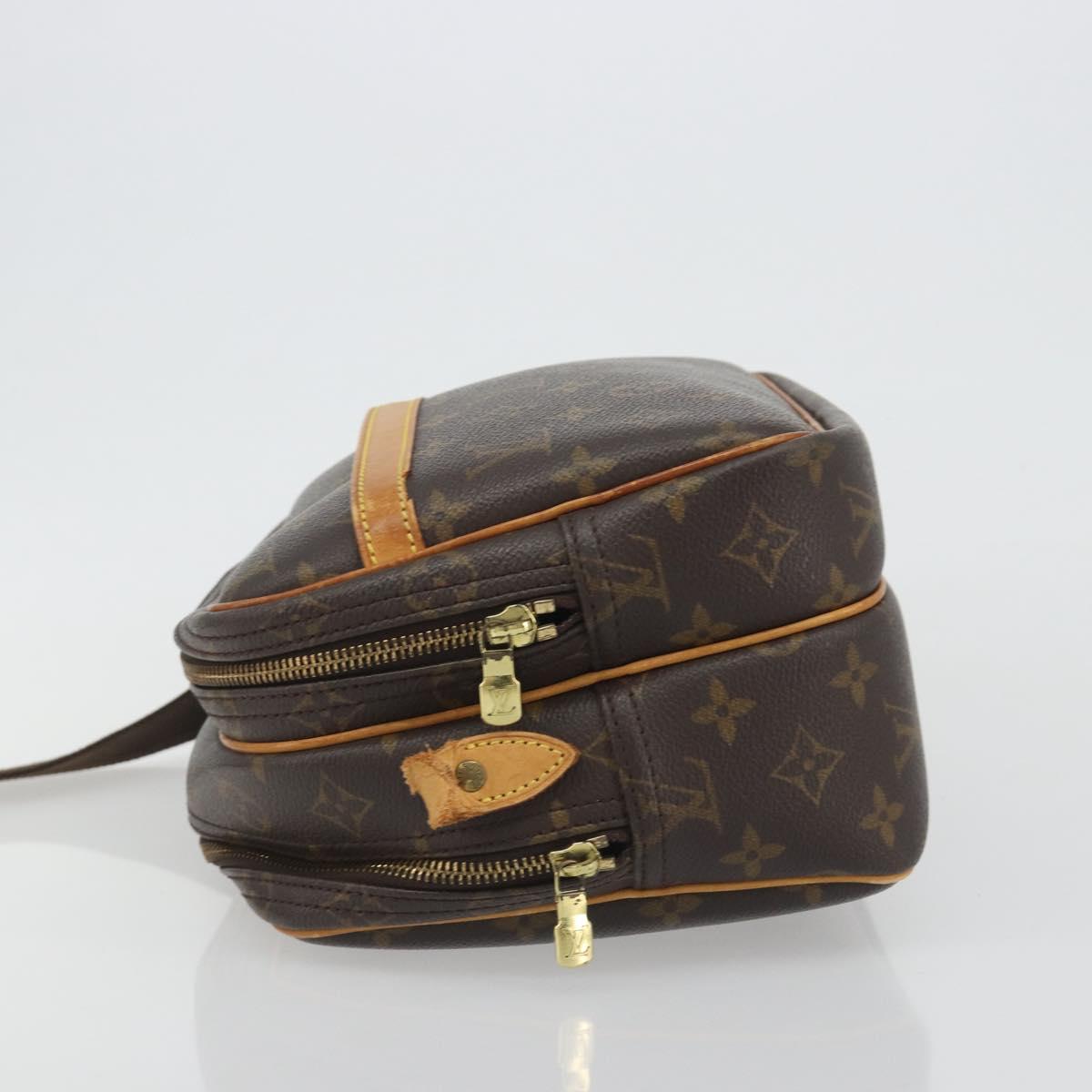 LOUIS VUITTON Monogram Reporter PM Shoulder Bag M45254 LV Auth 165394