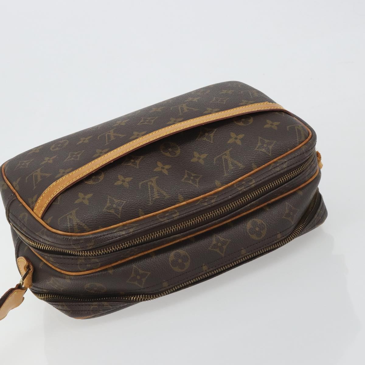 LOUIS VUITTON Monogram Reporter PM Shoulder Bag M45254 LV Auth 165394