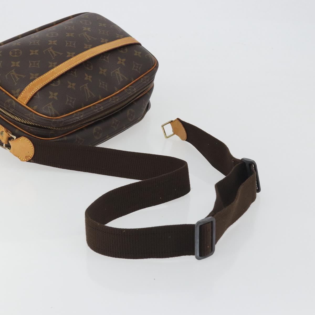 LOUIS VUITTON Monogram Reporter PM Shoulder Bag M45254 LV Auth 165394