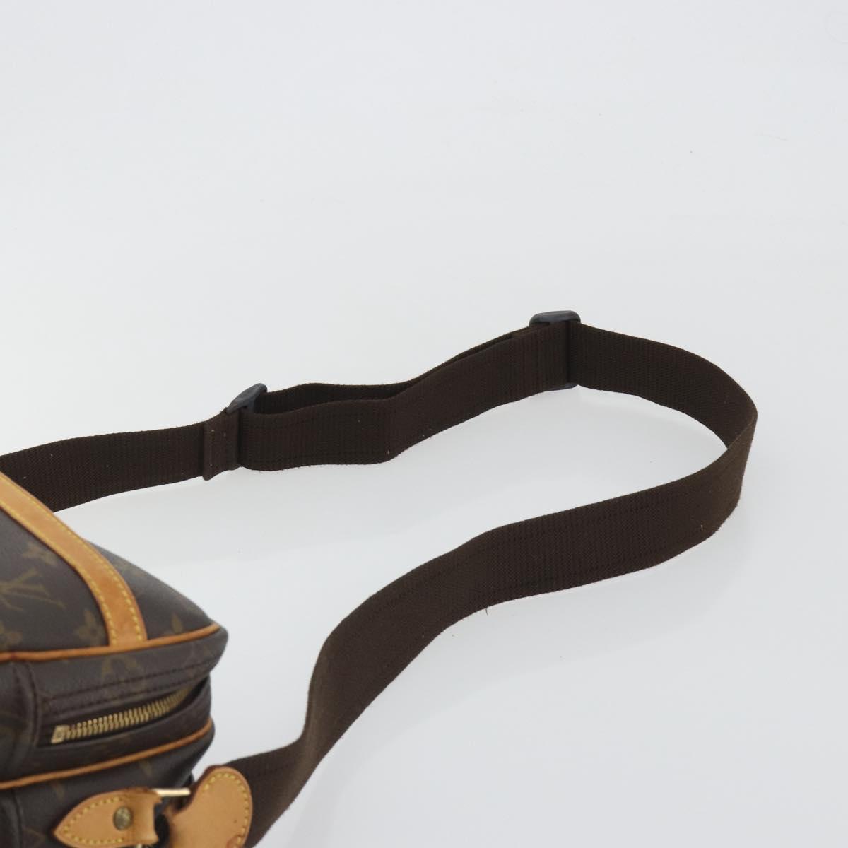 LOUIS VUITTON Monogram Reporter PM Shoulder Bag M45254 LV Auth 165394