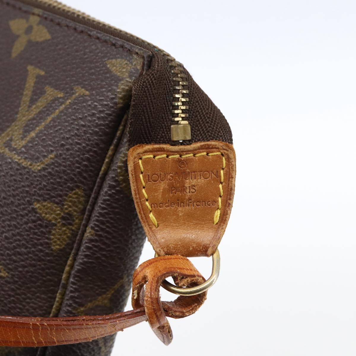 LOUIS VUITTON Monogram Pochette Accessoires Pouch M51980 LV Auth 165400