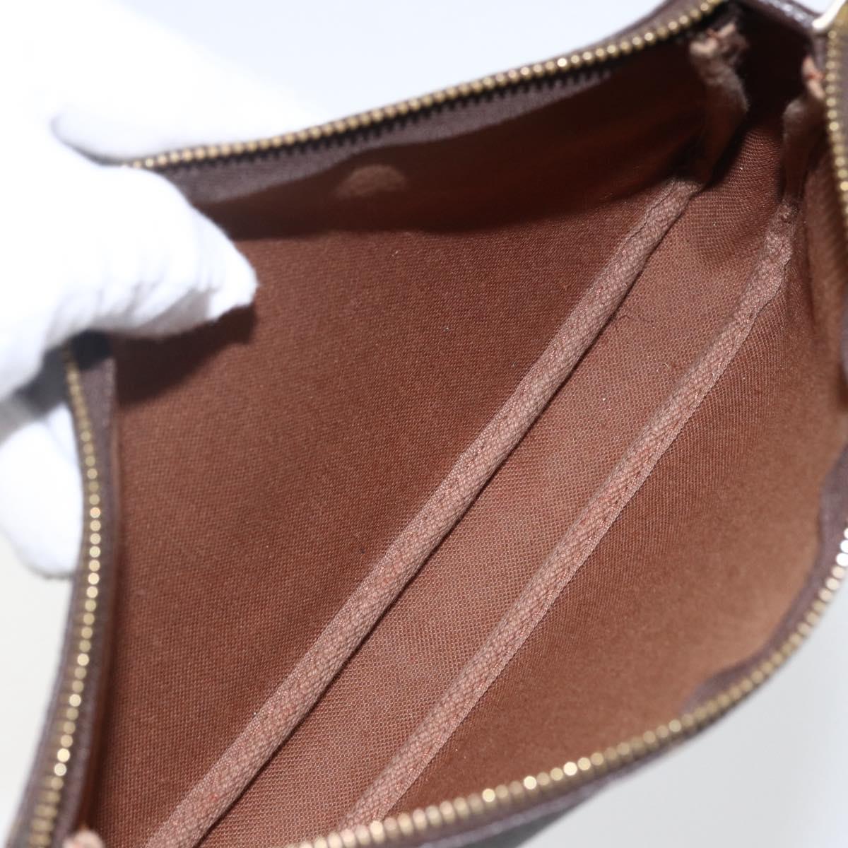 LOUIS VUITTON Monogram Pochette Accessoires Pouch M51980 LV Auth 165400
