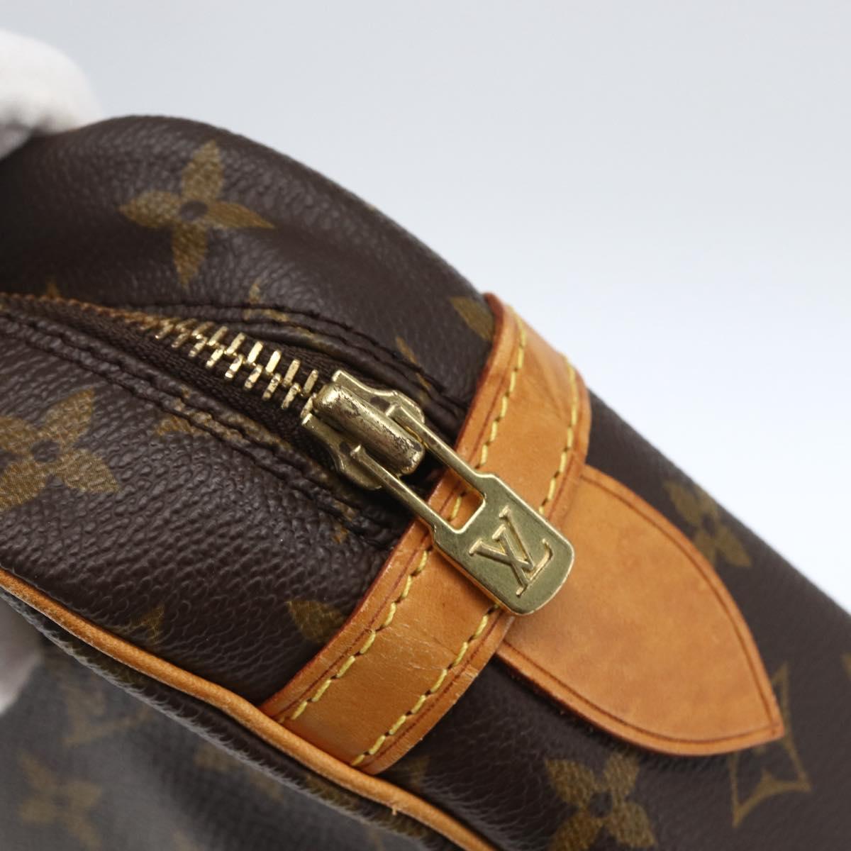 LOUIS VUITTON Monogram Compiegne 28 Clutch Bag M51845 LV Auth 165422A