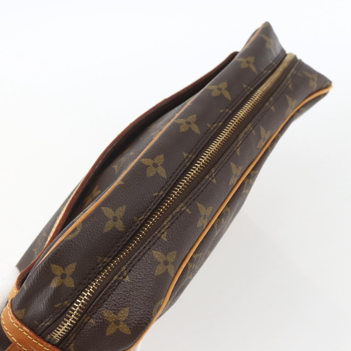 LOUIS VUITTON Monogram Compiegne 28 Clutch Bag M51845 LV Auth 165422A