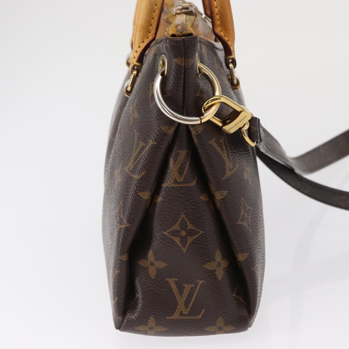 LOUIS VUITTON Monogram Palas BB Hand Bag 2way M40929 LV Auth 165423