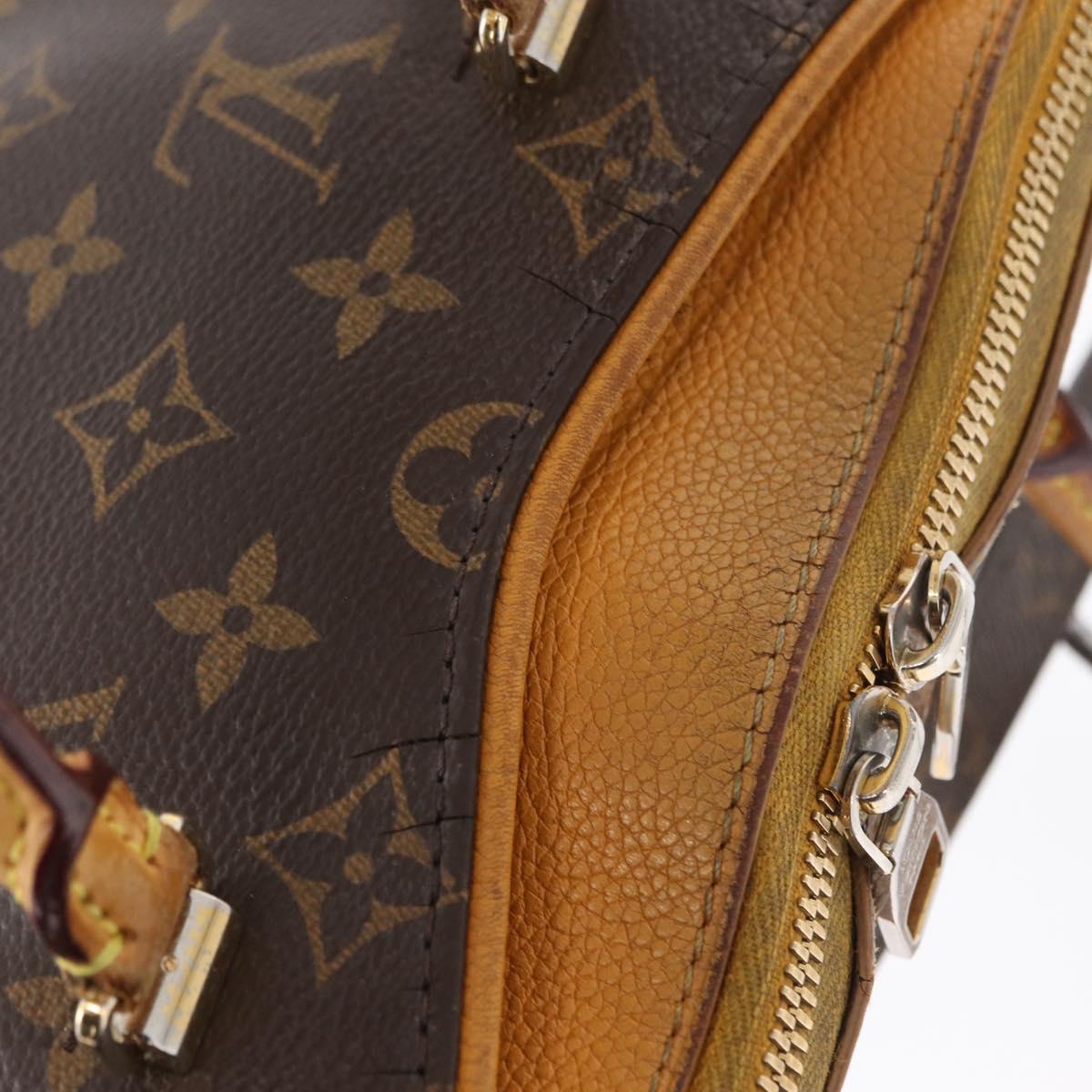 LOUIS VUITTON Monogram Palas BB Hand Bag 2way M40929 LV Auth 165423