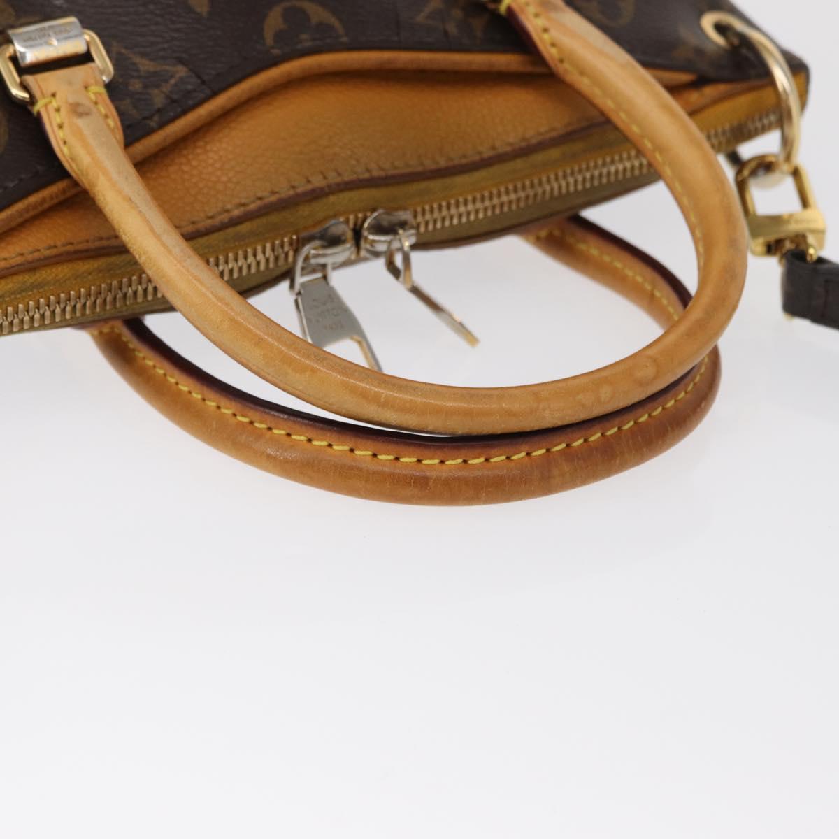 LOUIS VUITTON Monogram Palas BB Hand Bag 2way M40929 LV Auth 165423