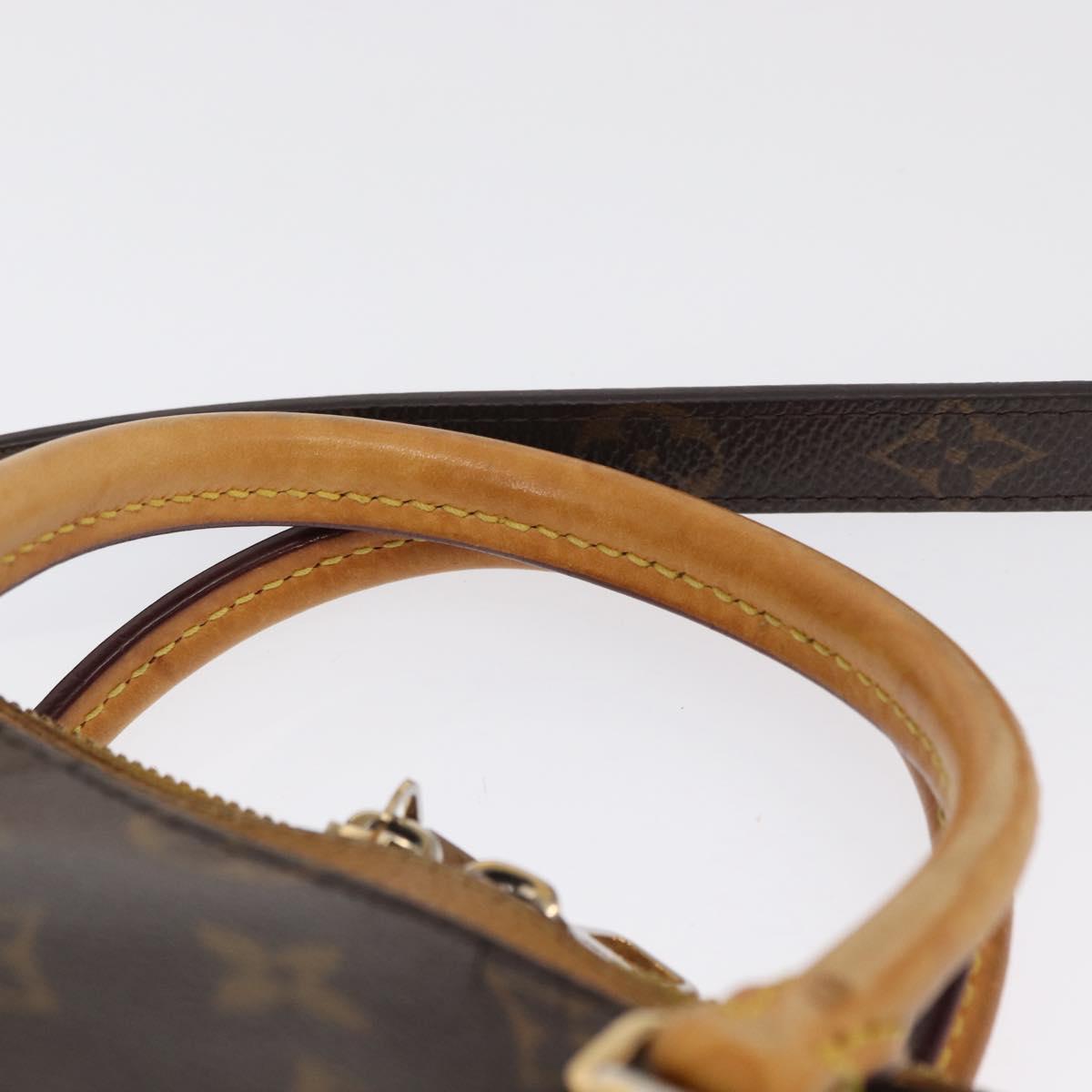 LOUIS VUITTON Monogram Palas BB Hand Bag 2way M40929 LV Auth 165423