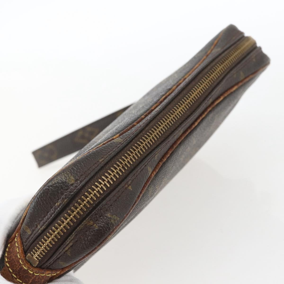 LOUIS VUITTON Monogram Marly Dragonne PM Clutch Bag M51827 LV Auth 165435