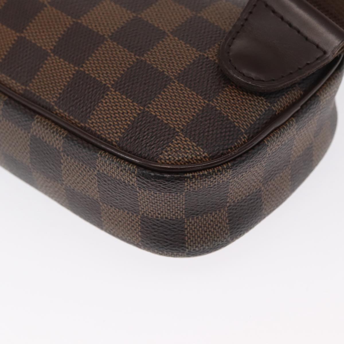 LOUIS VUITTON Damier Ebene Pochette Gange Shoulder Bag SPO N48048 LV Auth 165447