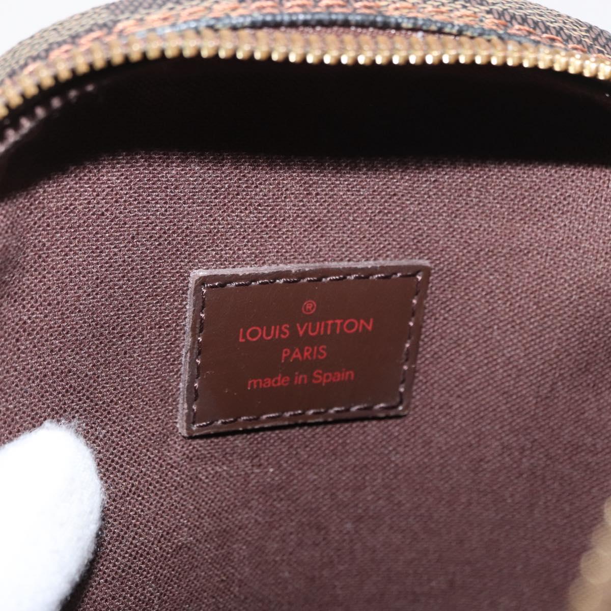 LOUIS VUITTON Damier Ebene Pochette Gange Shoulder Bag SPO N48048 LV Auth 165447