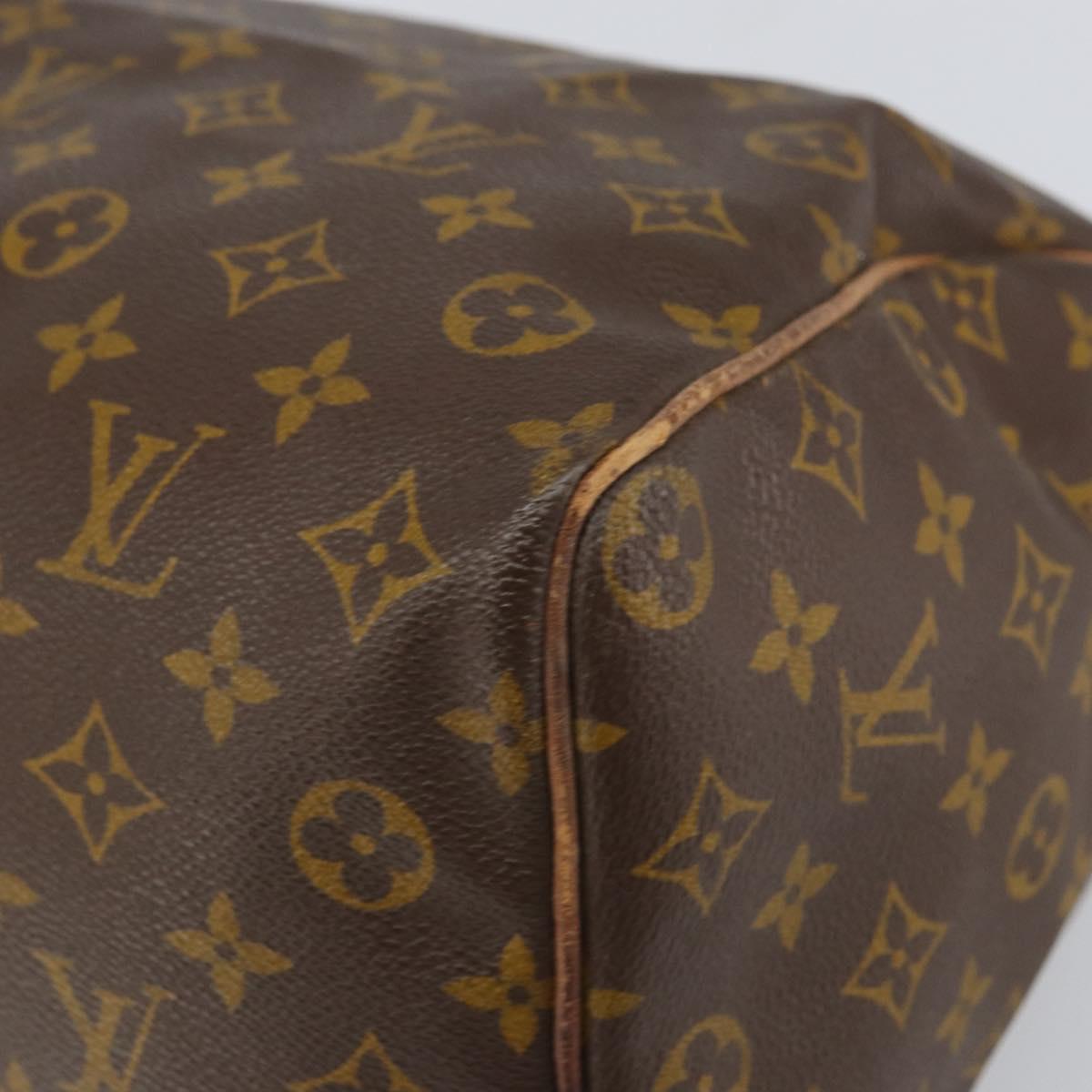 LOUIS VUITTON Monogram Speedy 35 Hand Bag M41524 LV Auth 165455A