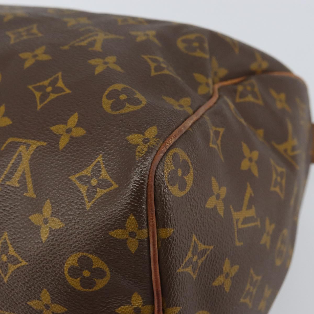 LOUIS VUITTON Monogram Speedy 35 Hand Bag M41524 LV Auth 165455A