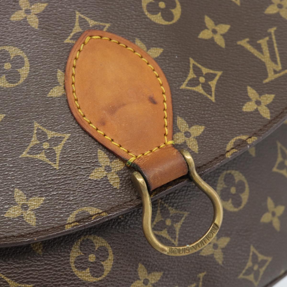 LOUIS VUITTON Monogram Saint Cloud GM Shoulder Bag M51242 LV Auth 165485
