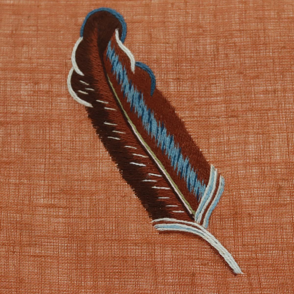 HERMES Place Mat Canvas Brown Auth 165512A