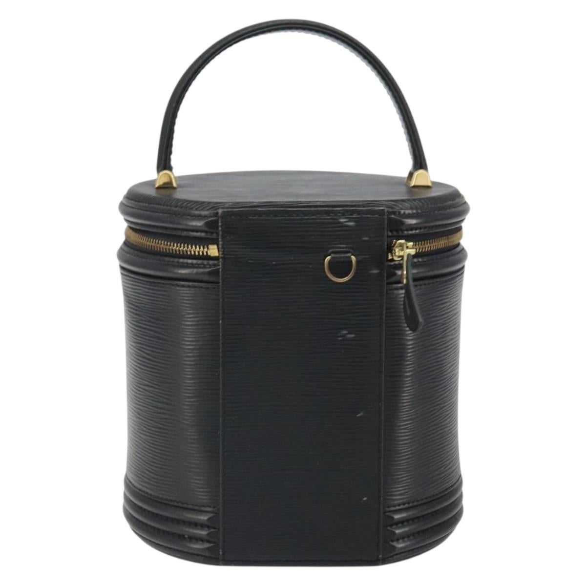 LOUIS VUITTON Epi Cannes Hand Bag Black M48032 LV Auth 165515
