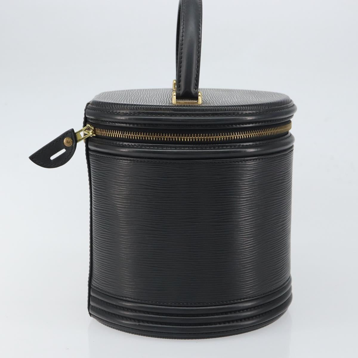 LOUIS VUITTON Epi Cannes Hand Bag Black M48032 LV Auth 165515