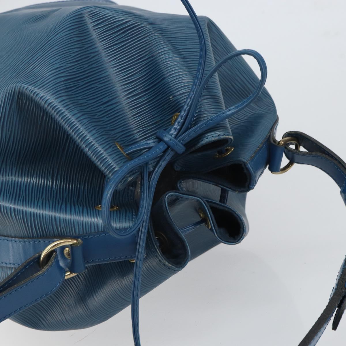 LOUIS VUITTON Epi Noe Shoulder Bag Toledo Blue M44005 LV Auth 165537