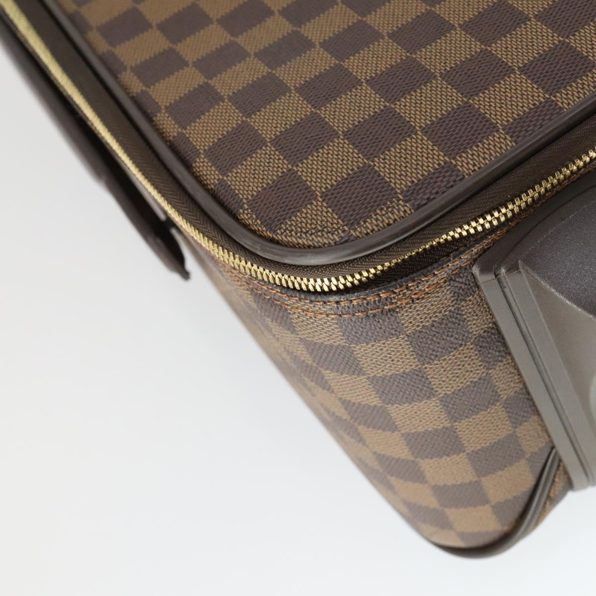 LOUIS VUITTON Damier Ebene Pegas 55 suitcase N23294 LV Auth 165571