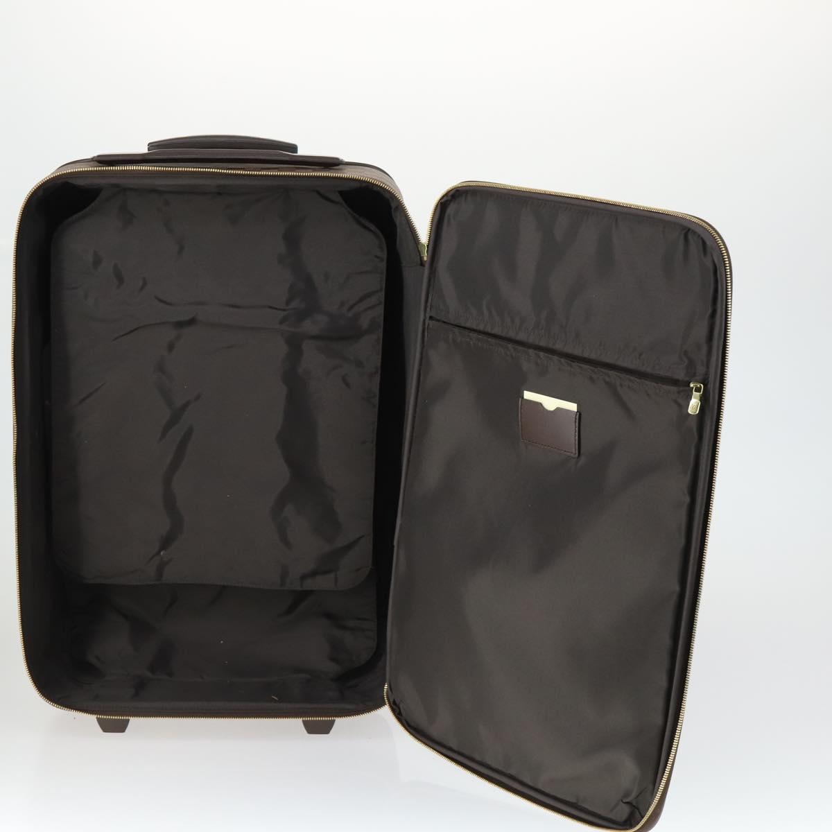 LOUIS VUITTON Damier Ebene Pegas 55 suitcase N23294 LV Auth 165571