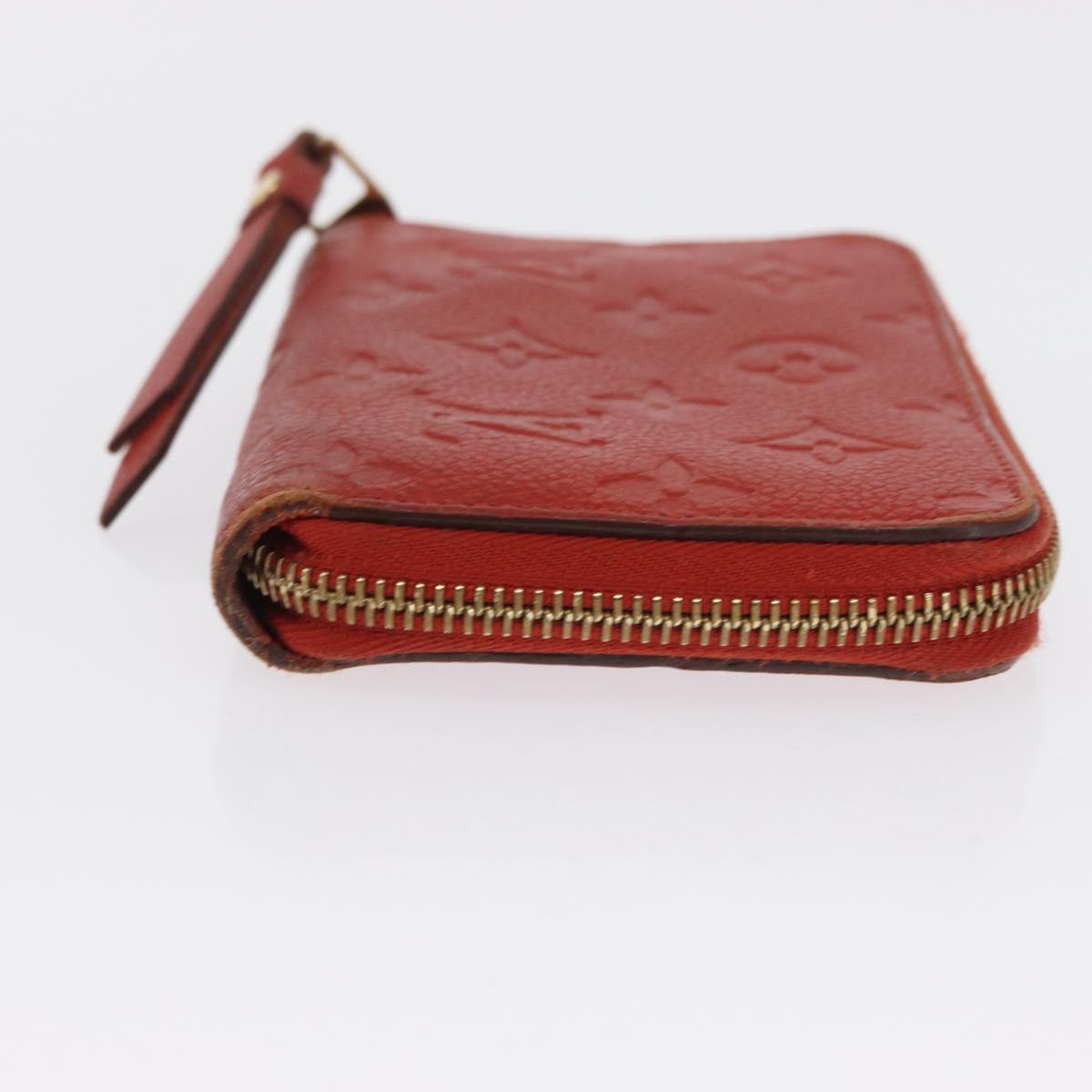 LOUIS VUITTON Empreinte Portefeuille Scalette Compact Wallet M60295 Auth 165629