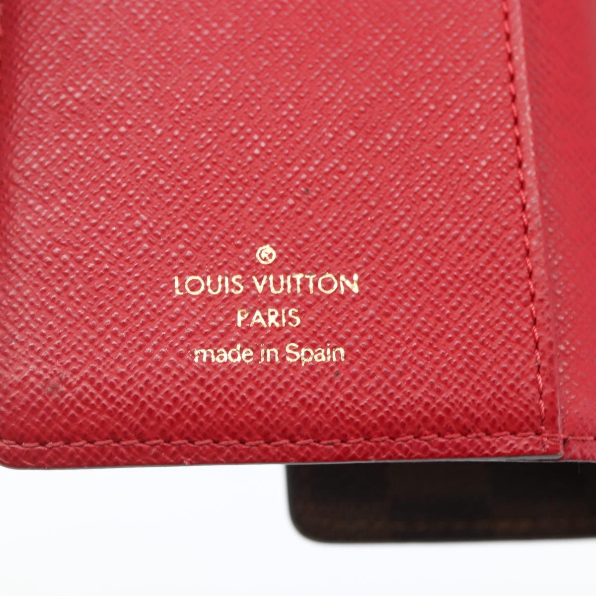 LOUIS VUITTON Damier Ebene Agenda PM Koala Day Planner Cover R21011 Auth 165642