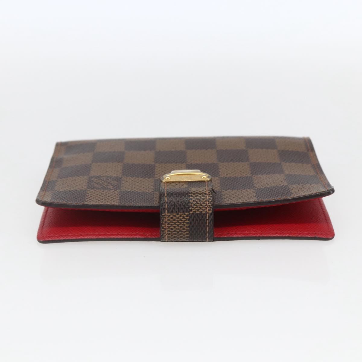 LOUIS VUITTON Damier Ebene Agenda PM Koala Day Planner Cover R21011 Auth 165642