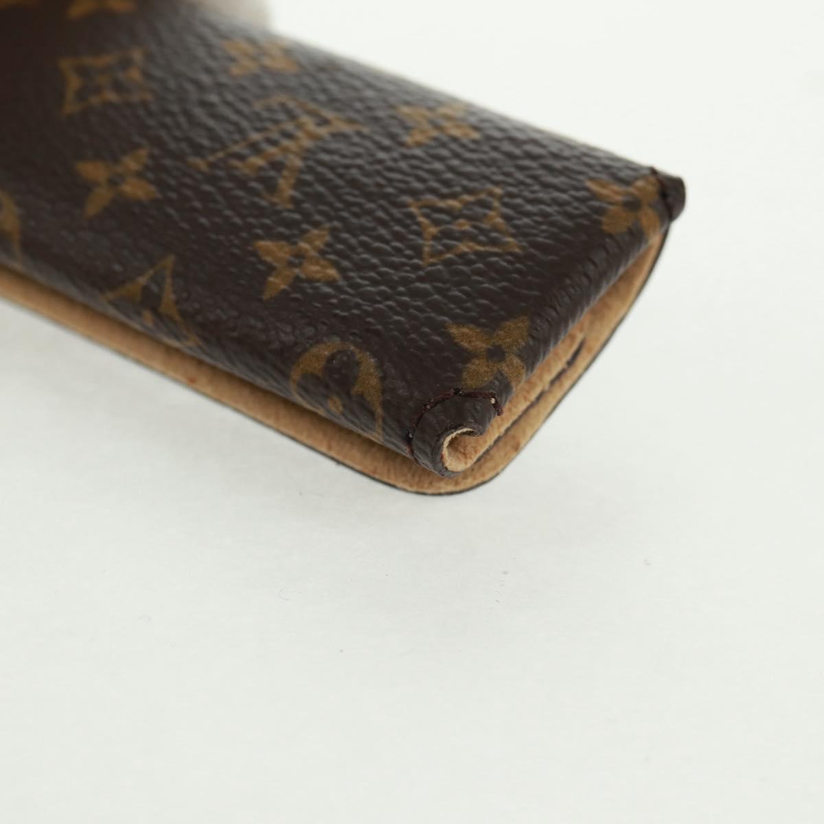 LOUIS VUITTON Monogram Necklace case Jewelry Box LV Auth 165644V