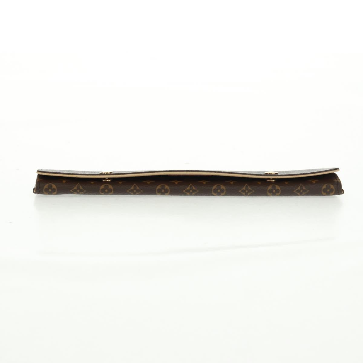LOUIS VUITTON Monogram Necklace case Jewelry Box LV Auth 165644V