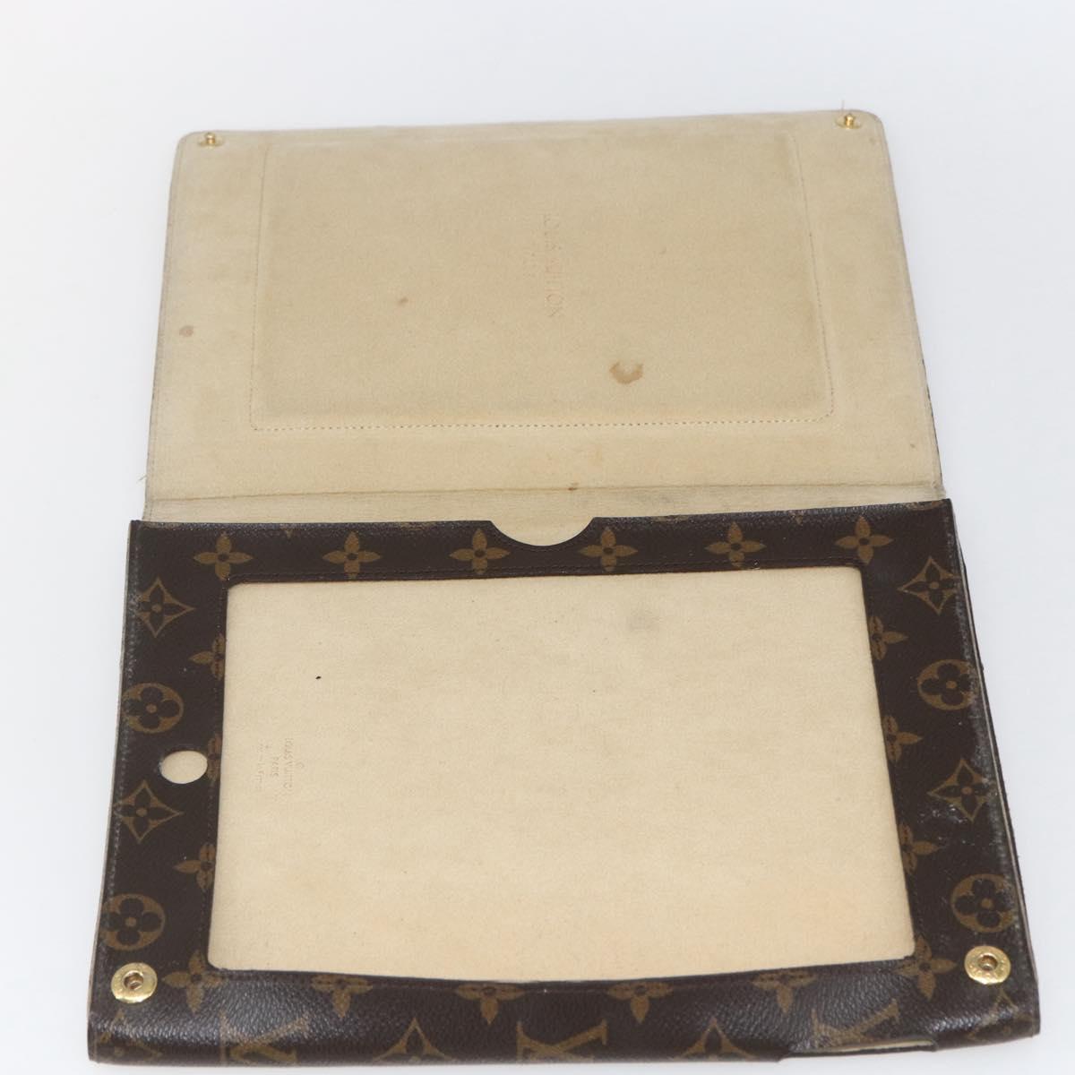 LOUIS VUITTON Monogram Etui iPad Case M93803 LV Auth 165646