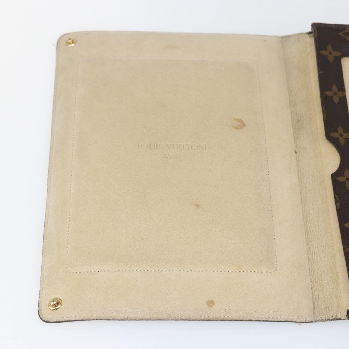 LOUIS VUITTON Monogram Etui iPad Case M93803 LV Auth 165646