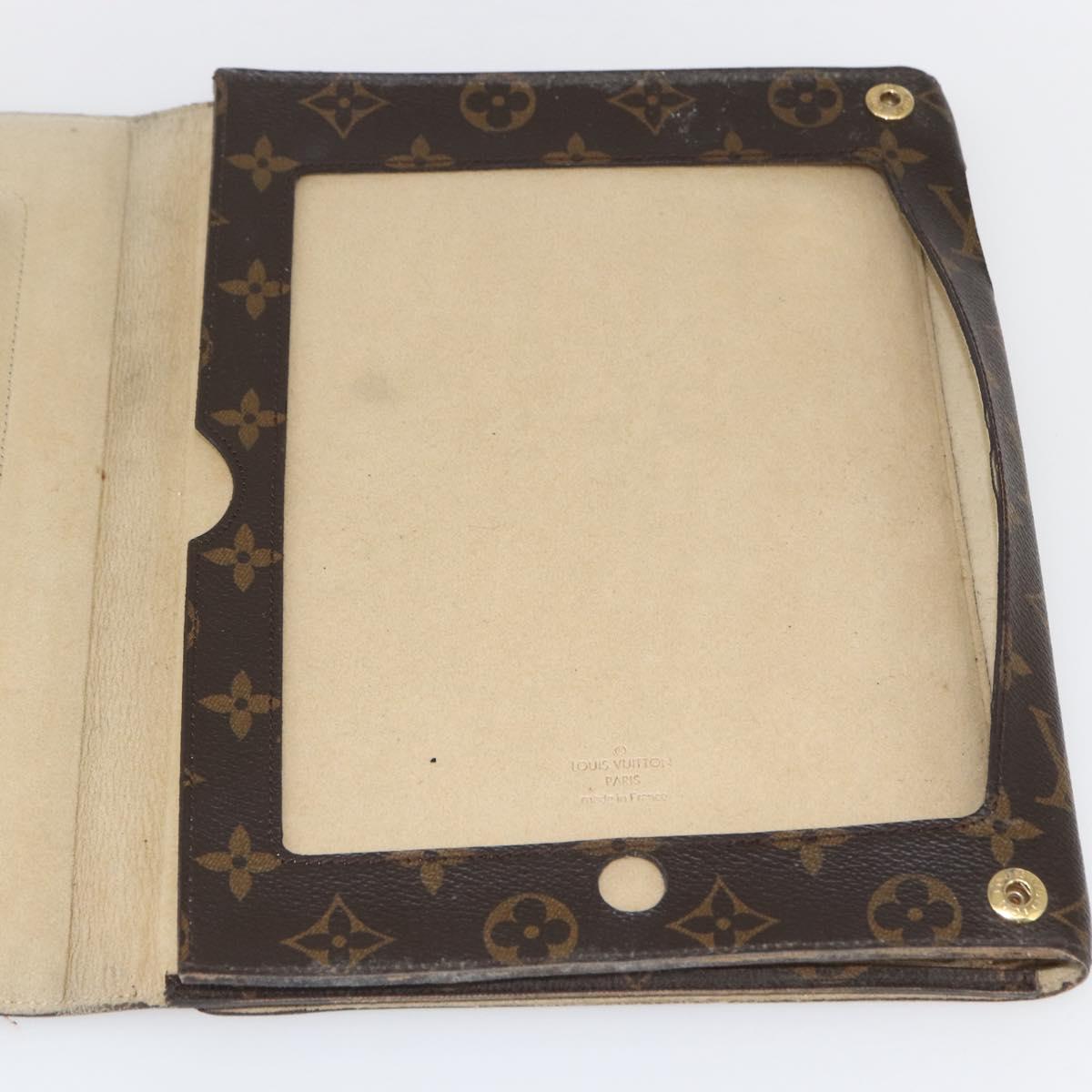 LOUIS VUITTON Monogram Etui iPad Case M93803 LV Auth 165646