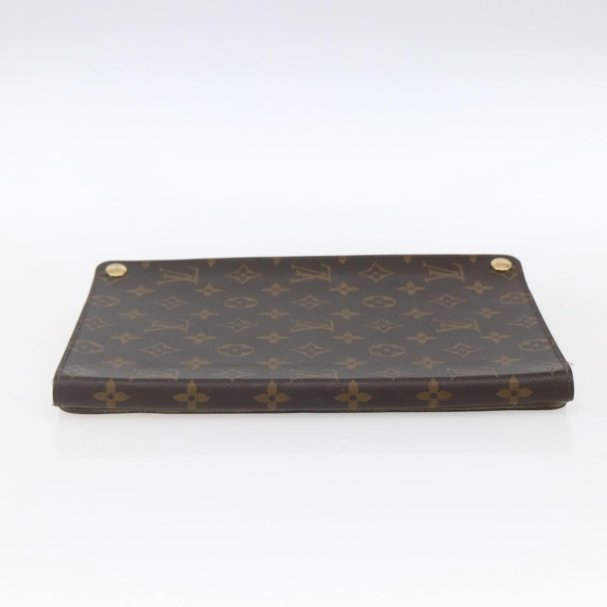 LOUIS VUITTON Monogram Etui iPad Case M93803 LV Auth 165646