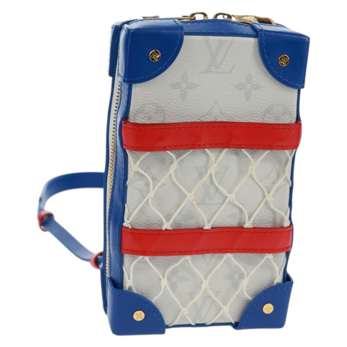 LOUIS VUITTON Monogram LVxNBA Soft Trunk Phone Box Bag M80101 LV Auth 165650SAM