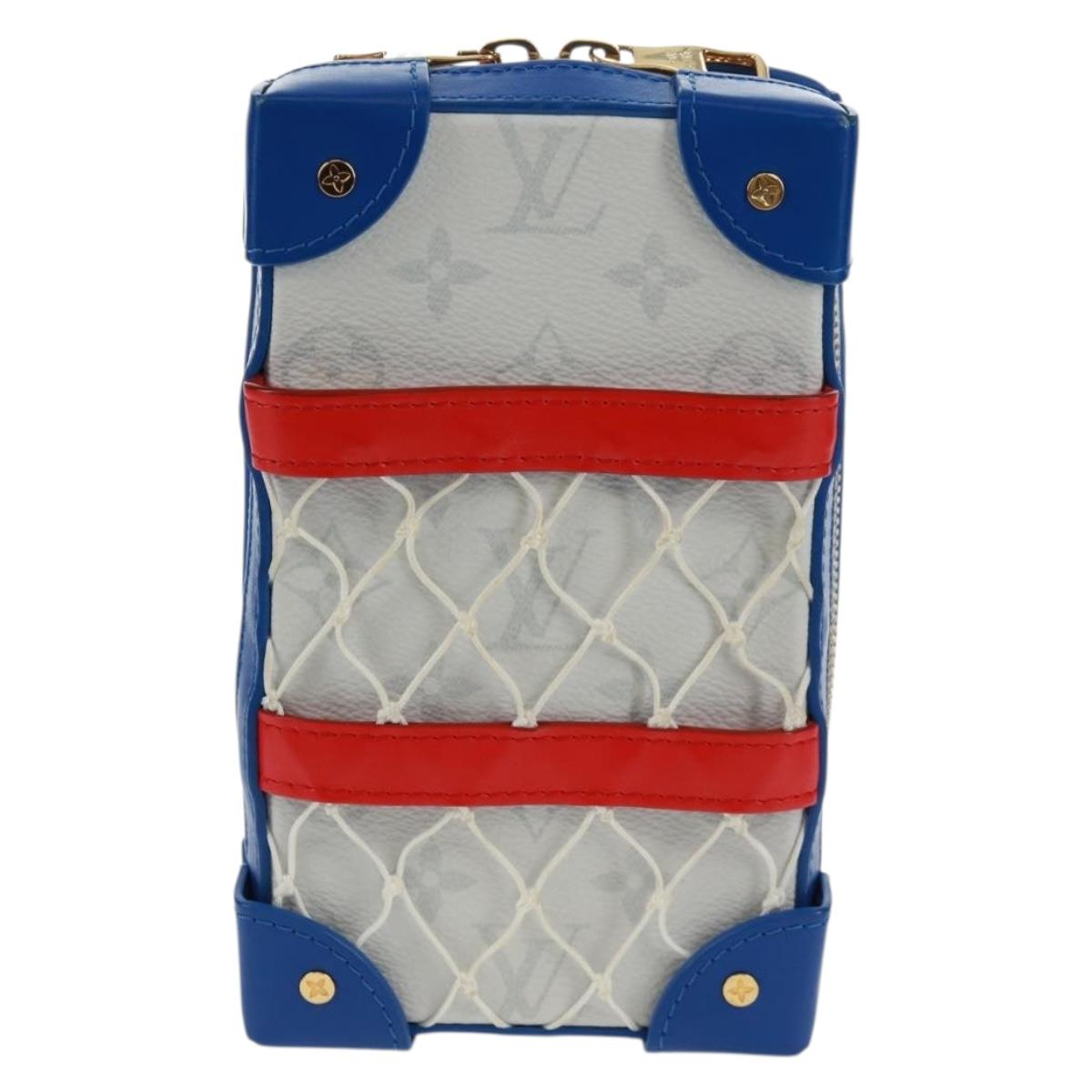 LOUIS VUITTON Monogram LVxNBA Soft Trunk Phone Box Bag M80101 LV Auth 165650SAM