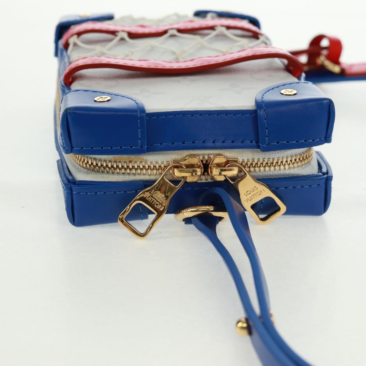 LOUIS VUITTON Monogram LVxNBA Soft Trunk Phone Box Bag M80101 LV Auth 165650SAM