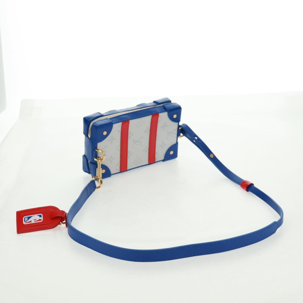 LOUIS VUITTON Monogram LVxNBA Soft Trunk Phone Box Bag M80101 LV Auth 165650SAM