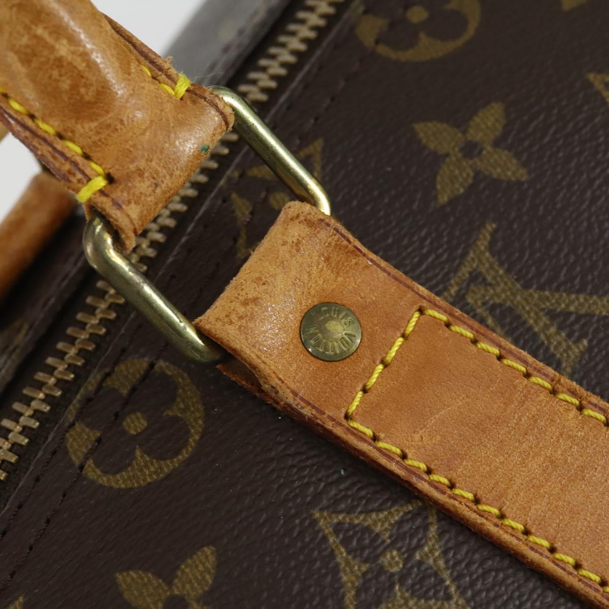 LOUIS VUITTON Monogram Keepall 45 Boston Bag M41428 LV Auth 165657